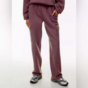 Tna cozy mega cargo sweatpants wide leg size L